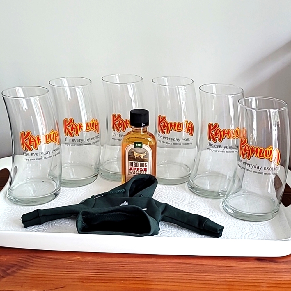 Set of Kahlua glass and more